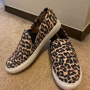 Steve Madden Slip On - cheetah